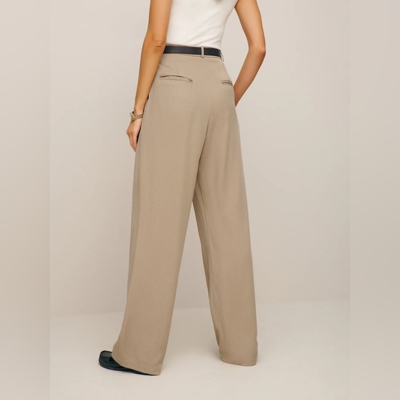 Reformation Mason Pant in Khaki - Size 4 - Picture 6 of 16